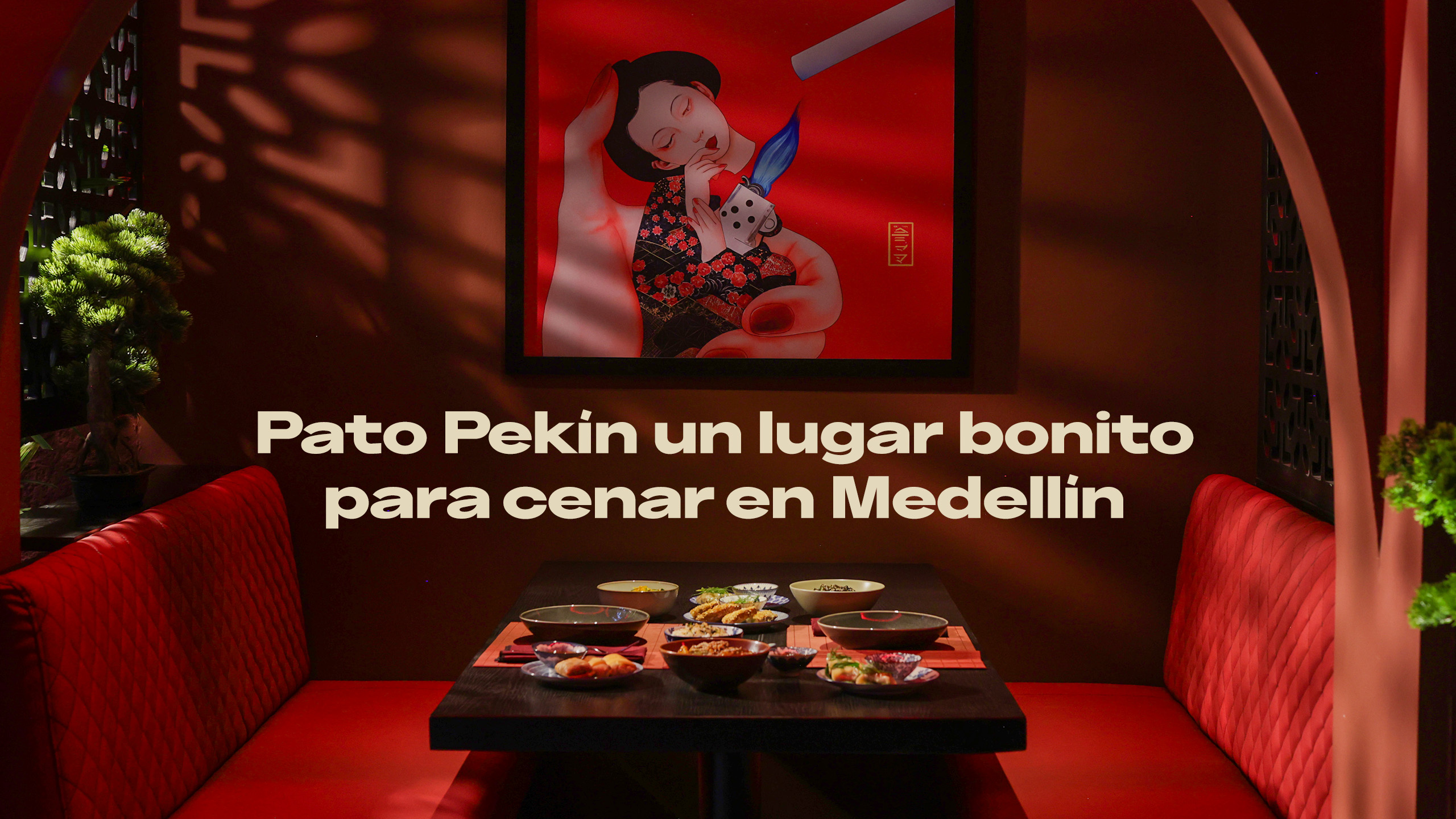 Lugar lindo para cenar