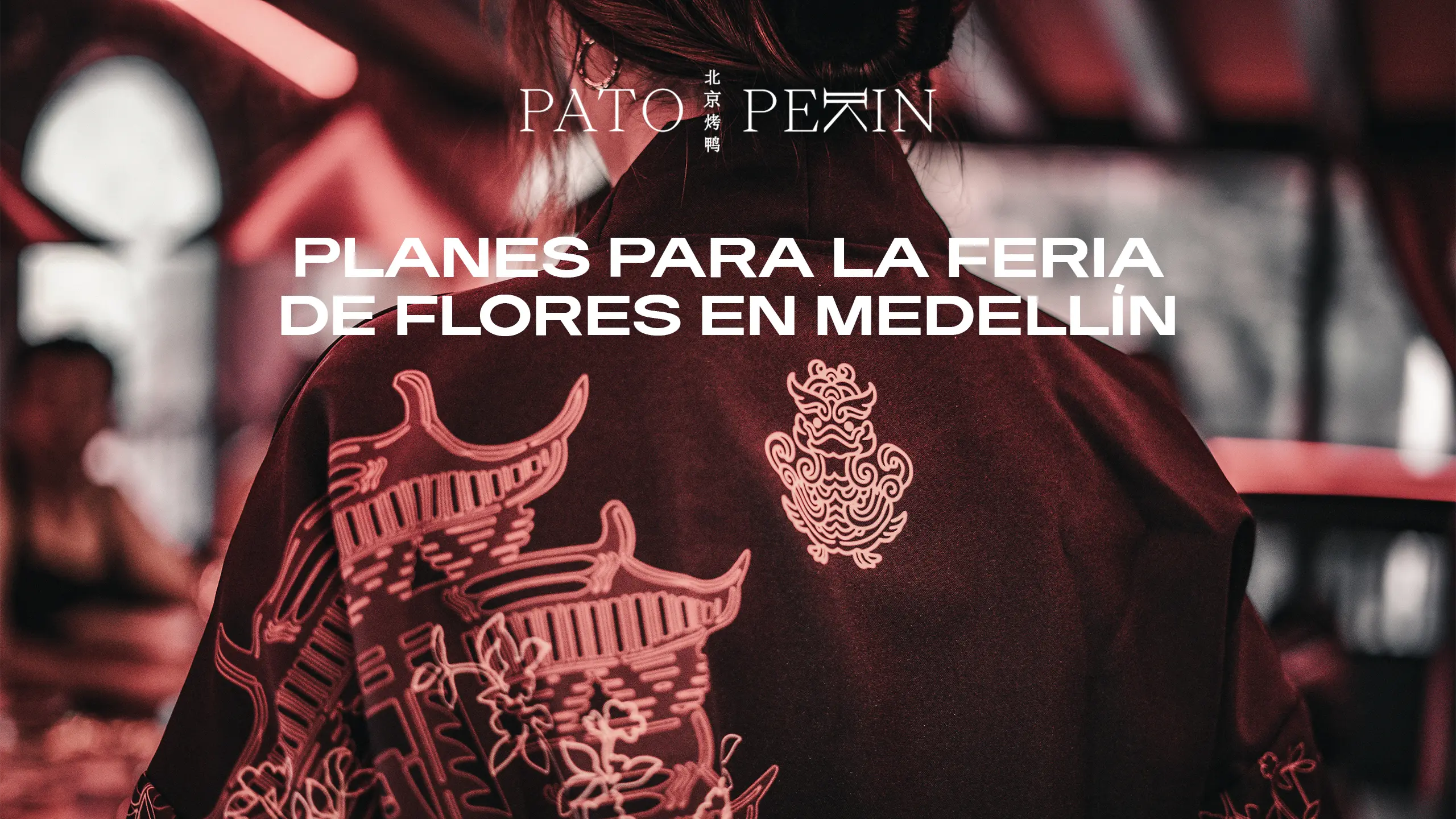 Feria de flores en Medellín