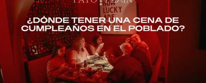 Cena de cumpleaños en El Poblado
